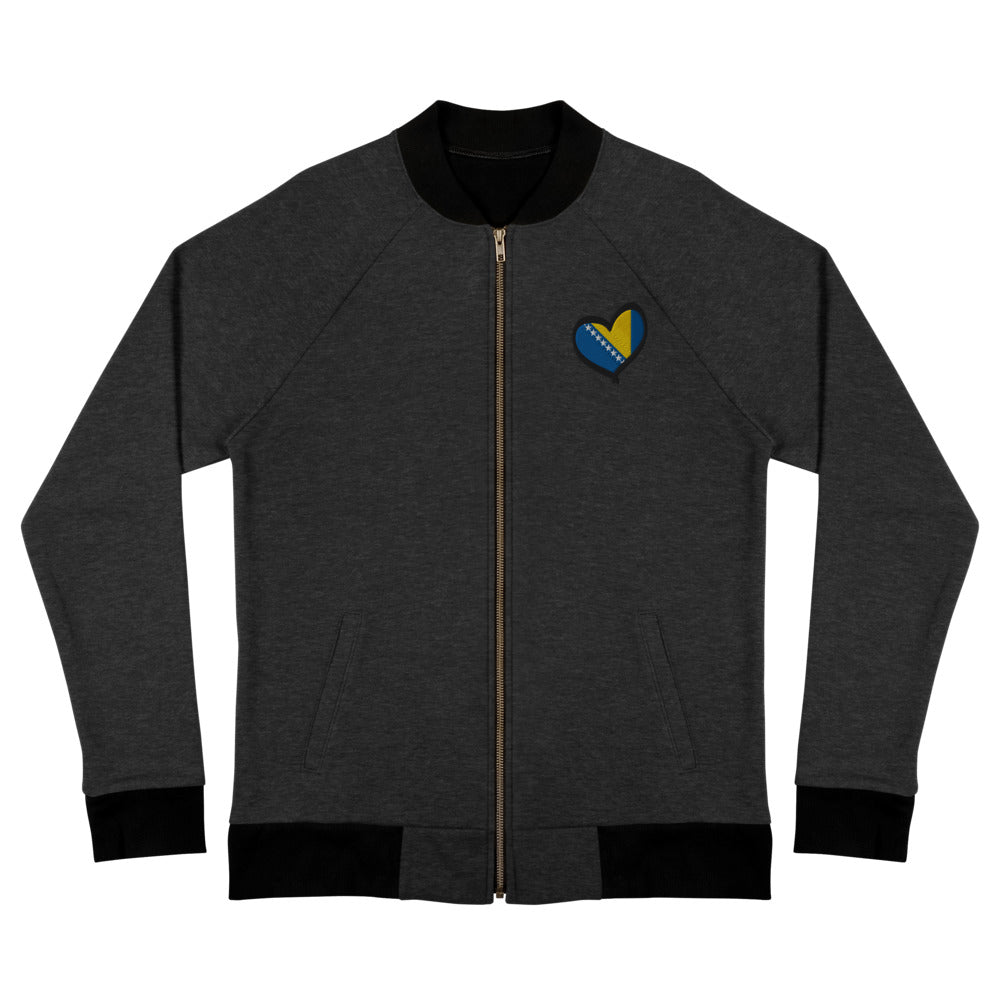 Bosnian Heart Bomber Jacket