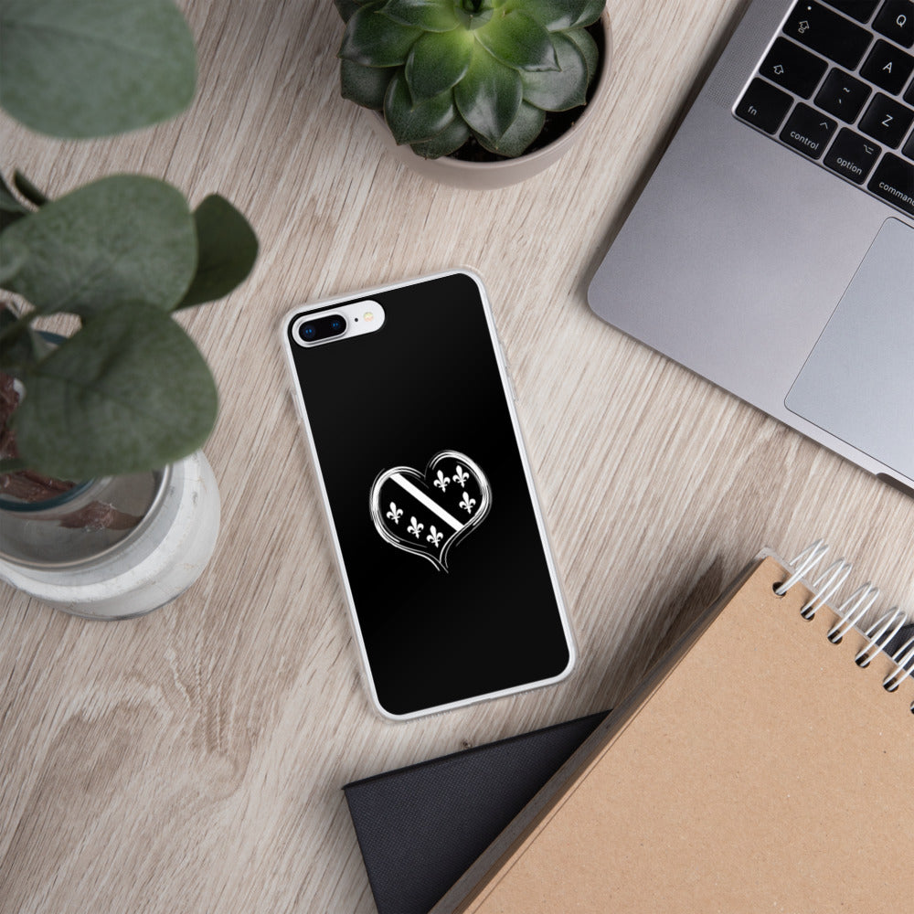 Bosnian Fleur de Lis iPhone Case