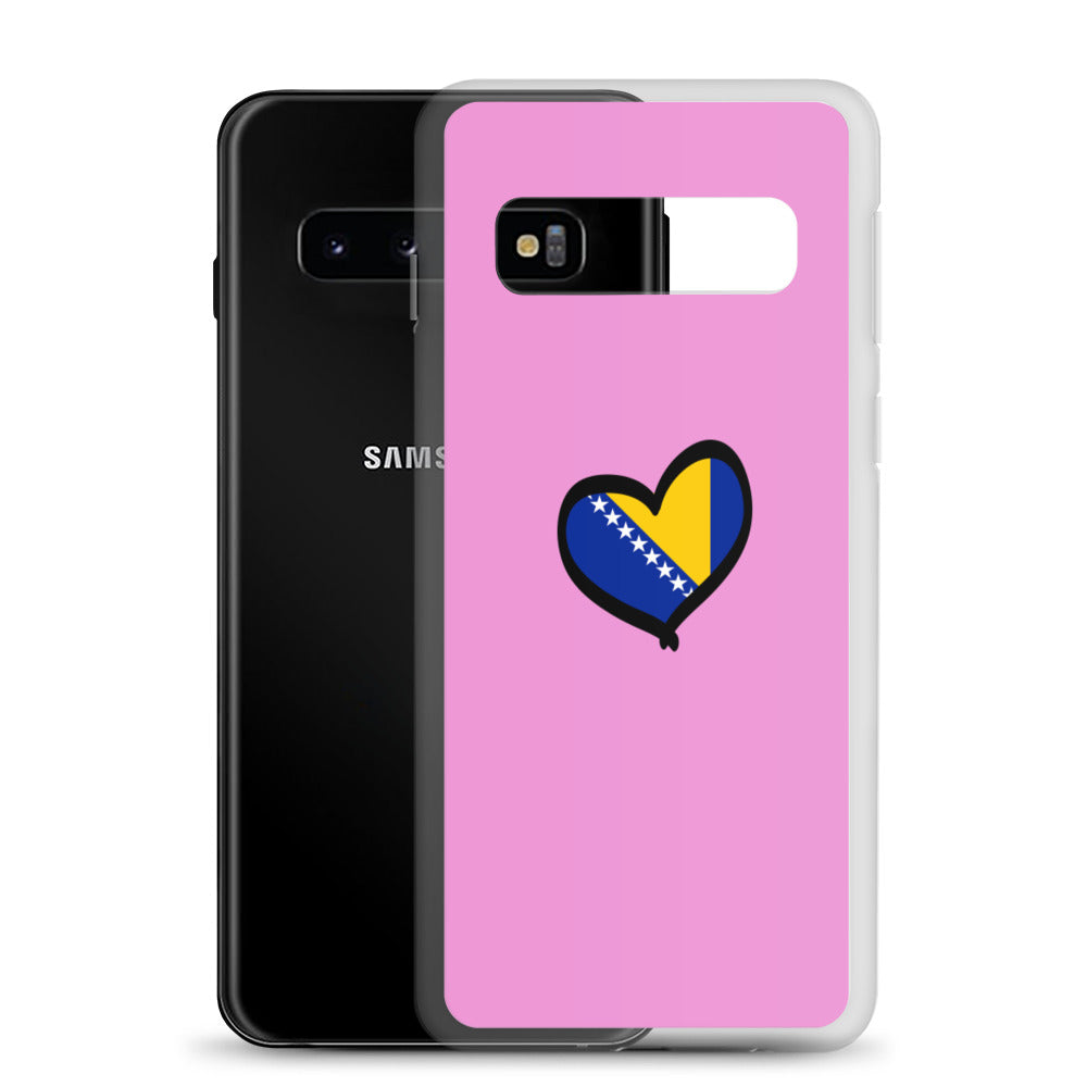 Bosnian Heart Flag Samsung Case