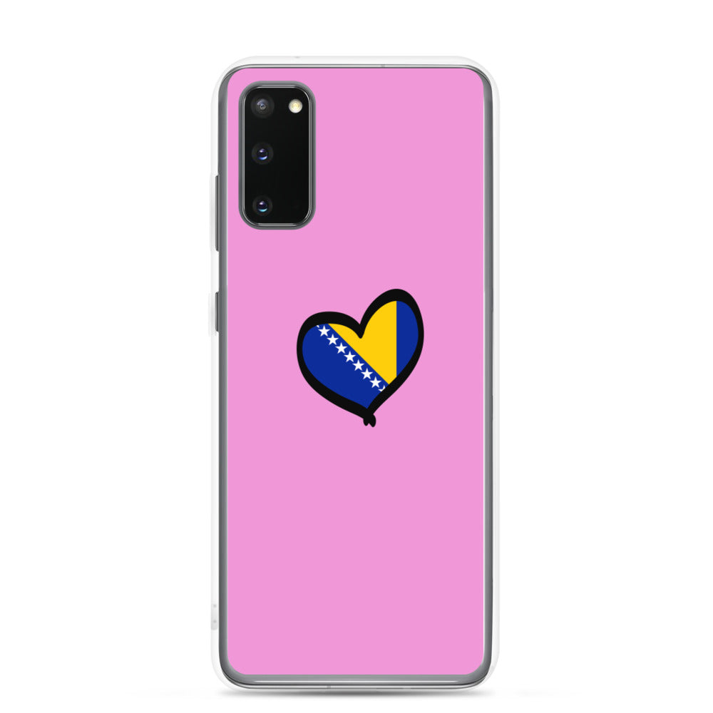 Bosnian Heart Flag Samsung Case