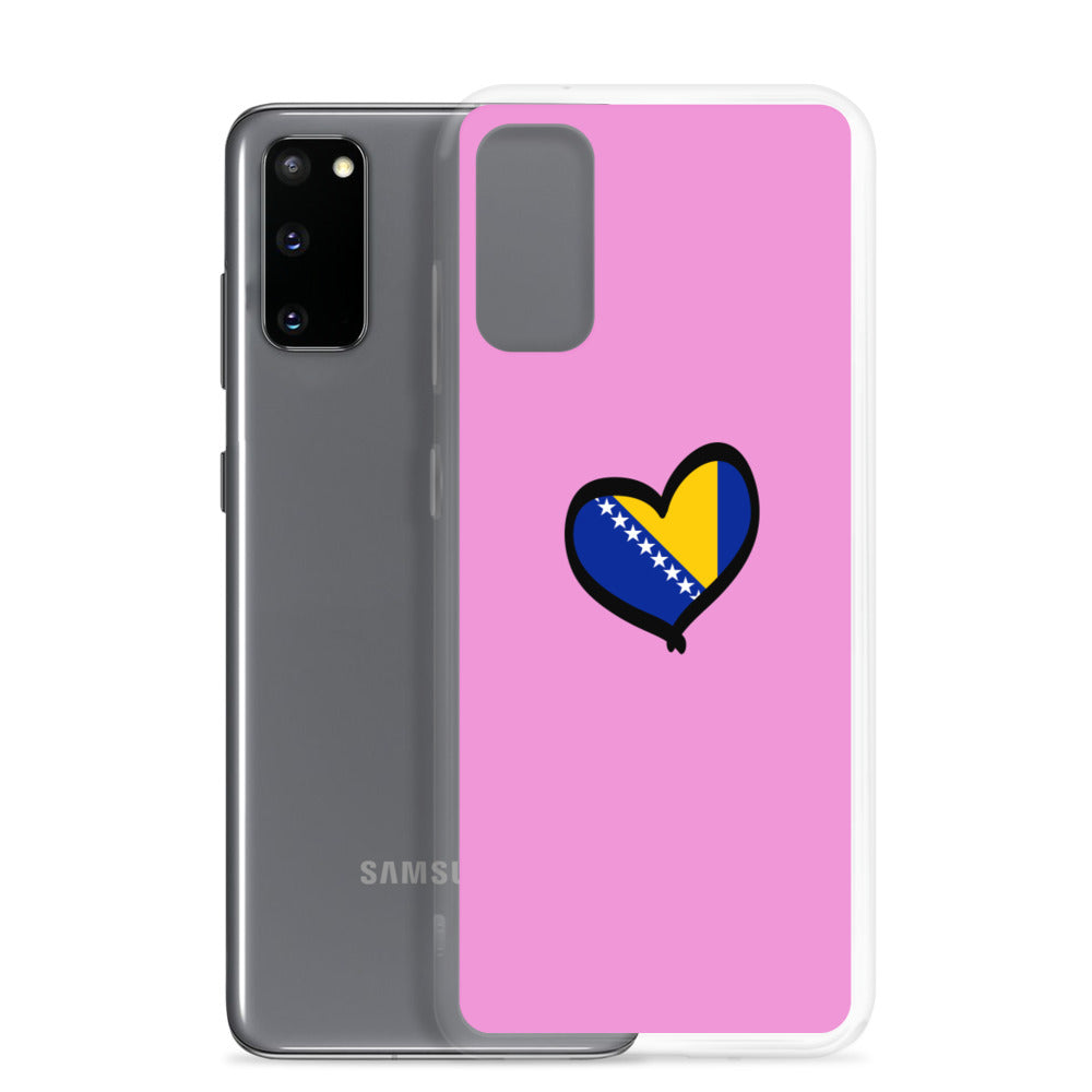 Bosnian Heart Flag Samsung Case