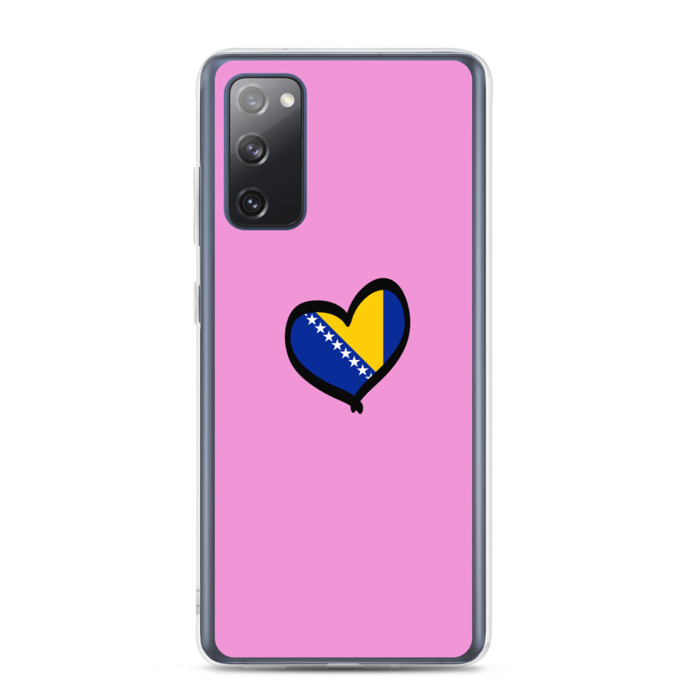 Bosnian Heart Flag Samsung Case