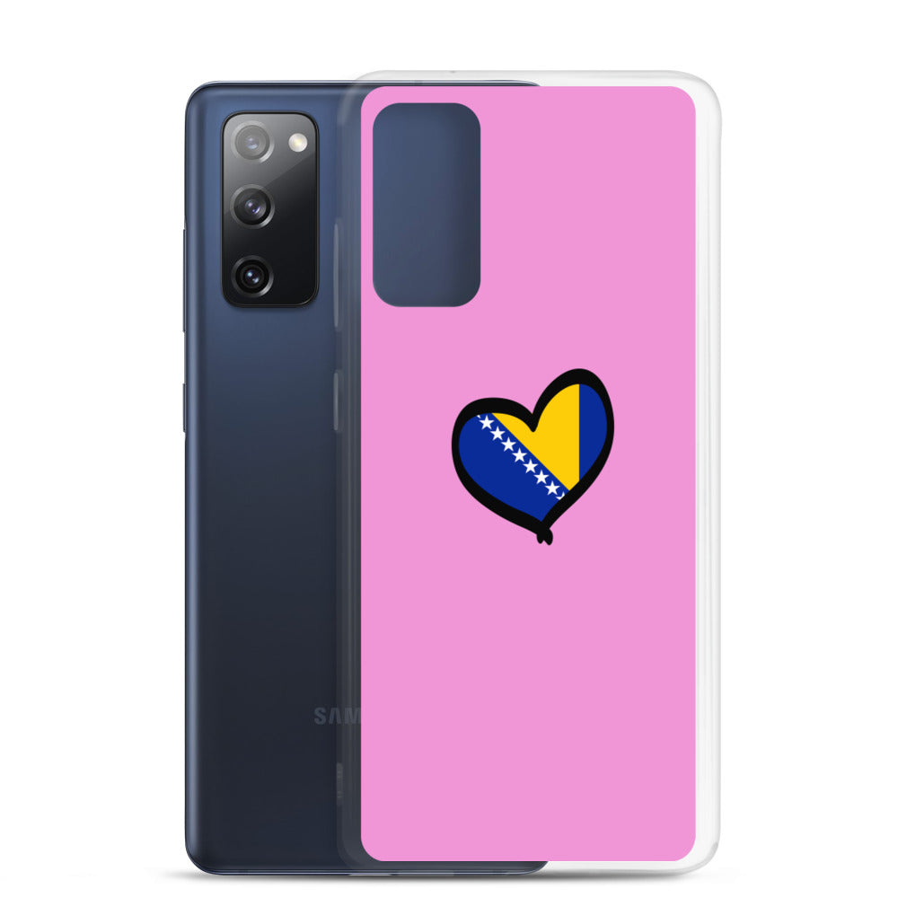 Bosnian Heart Flag Samsung Case