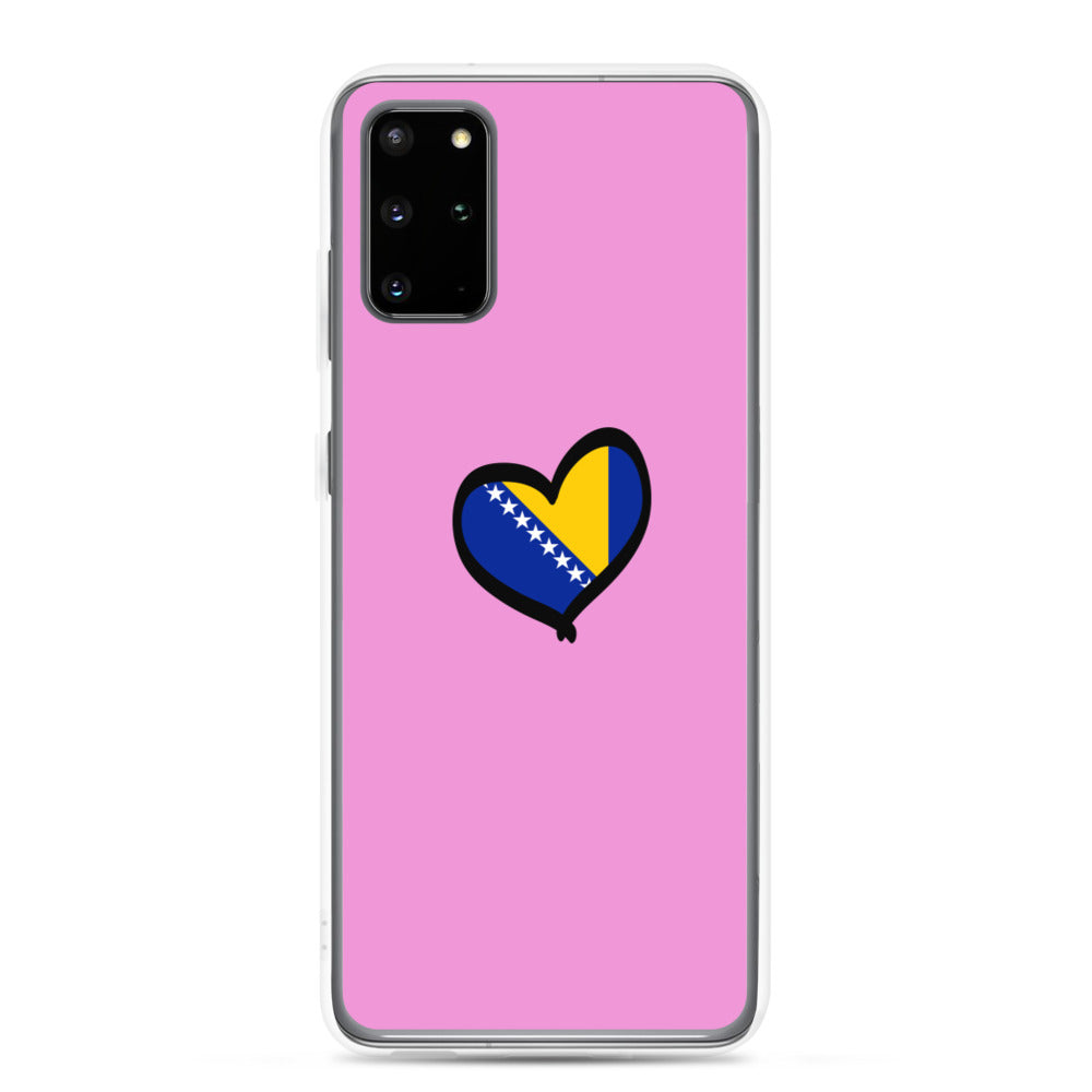 Bosnian Heart Flag Samsung Case