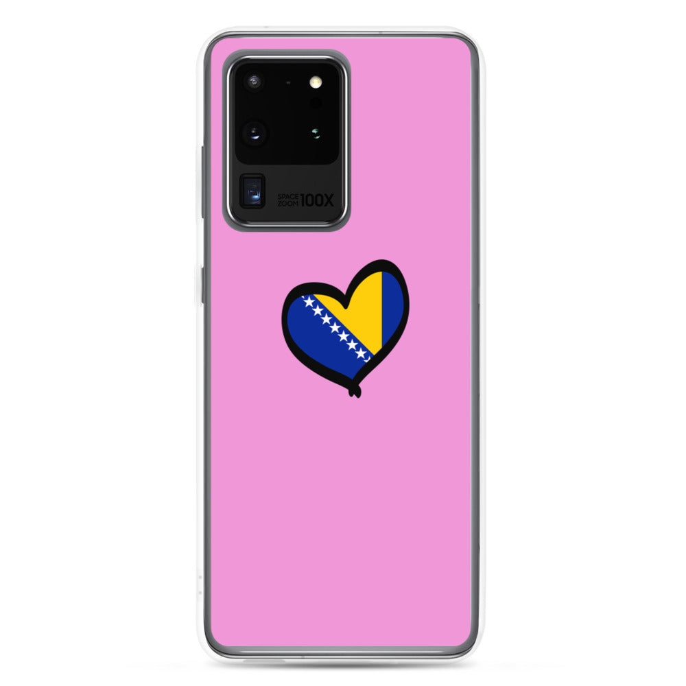 Bosnian Heart Flag Samsung Case