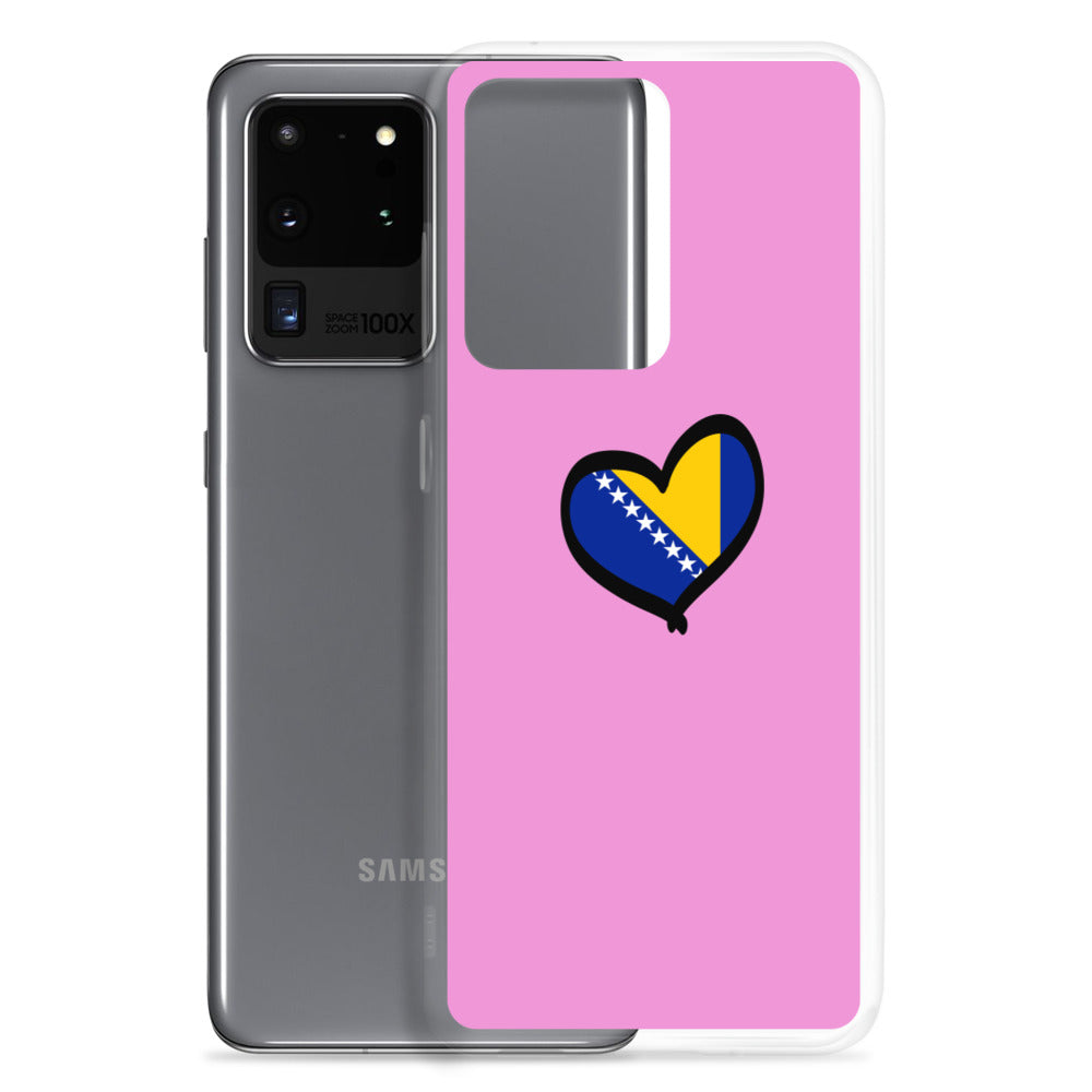 Bosnian Heart Flag Samsung Case