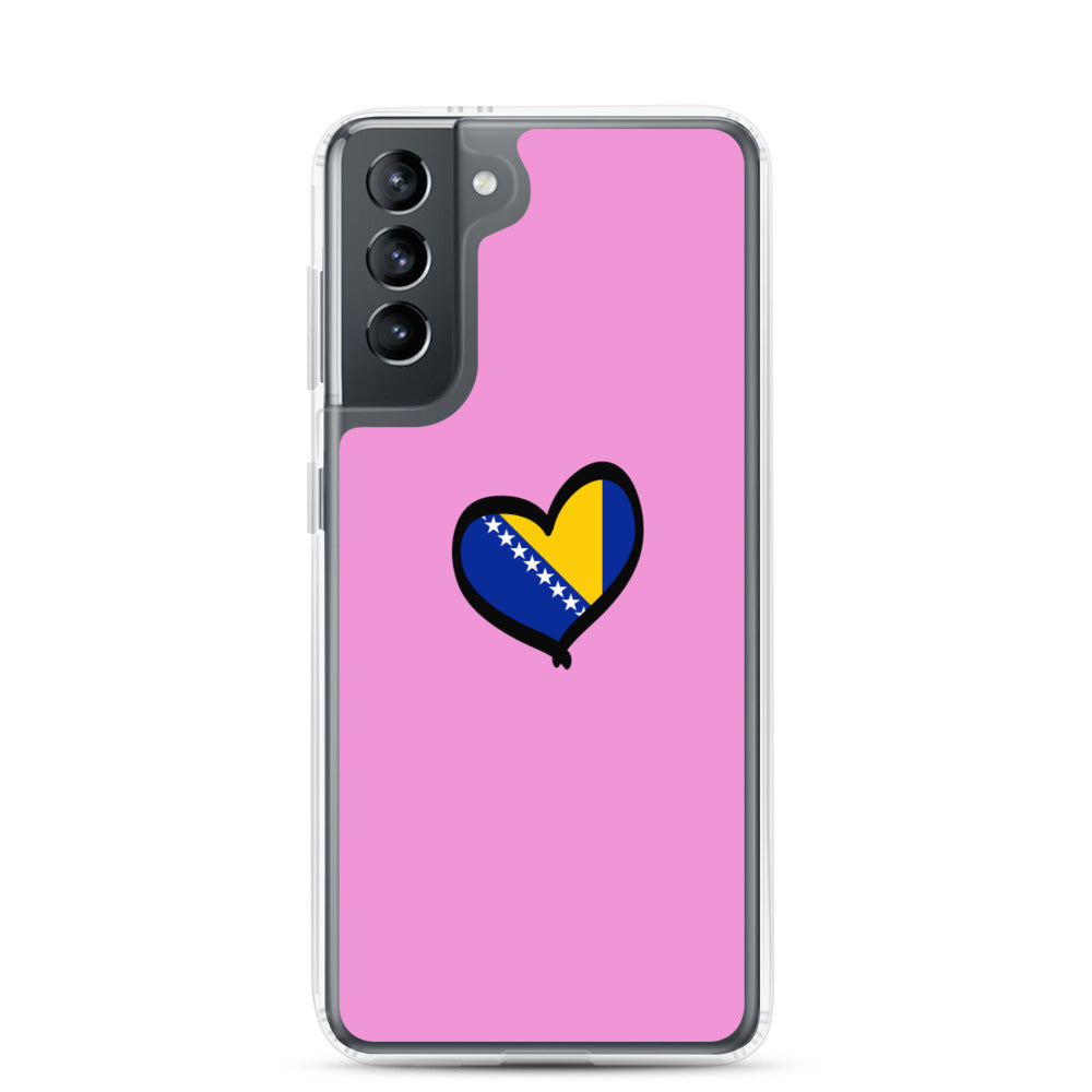 Bosnian Heart Flag Samsung Case