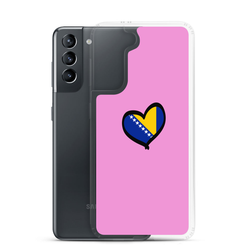 Bosnian Heart Flag Samsung Case