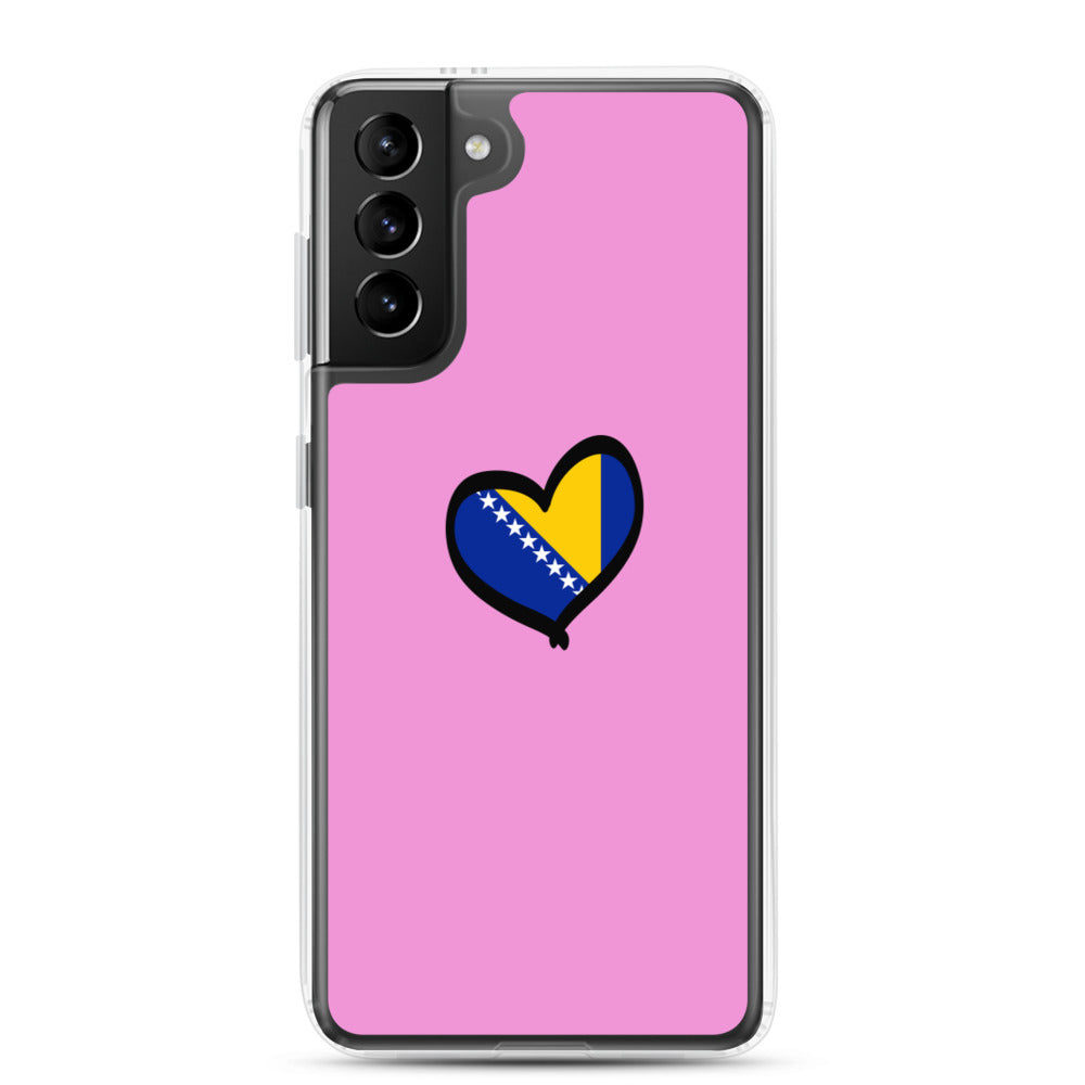 Bosnian Heart Flag Samsung Case