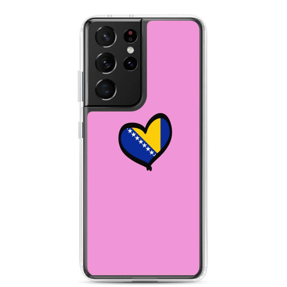 Bosnian Heart Flag Samsung Case