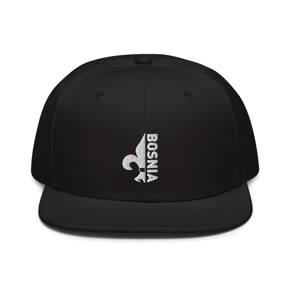 Fleur de Lis Bosnia Snapback Hat