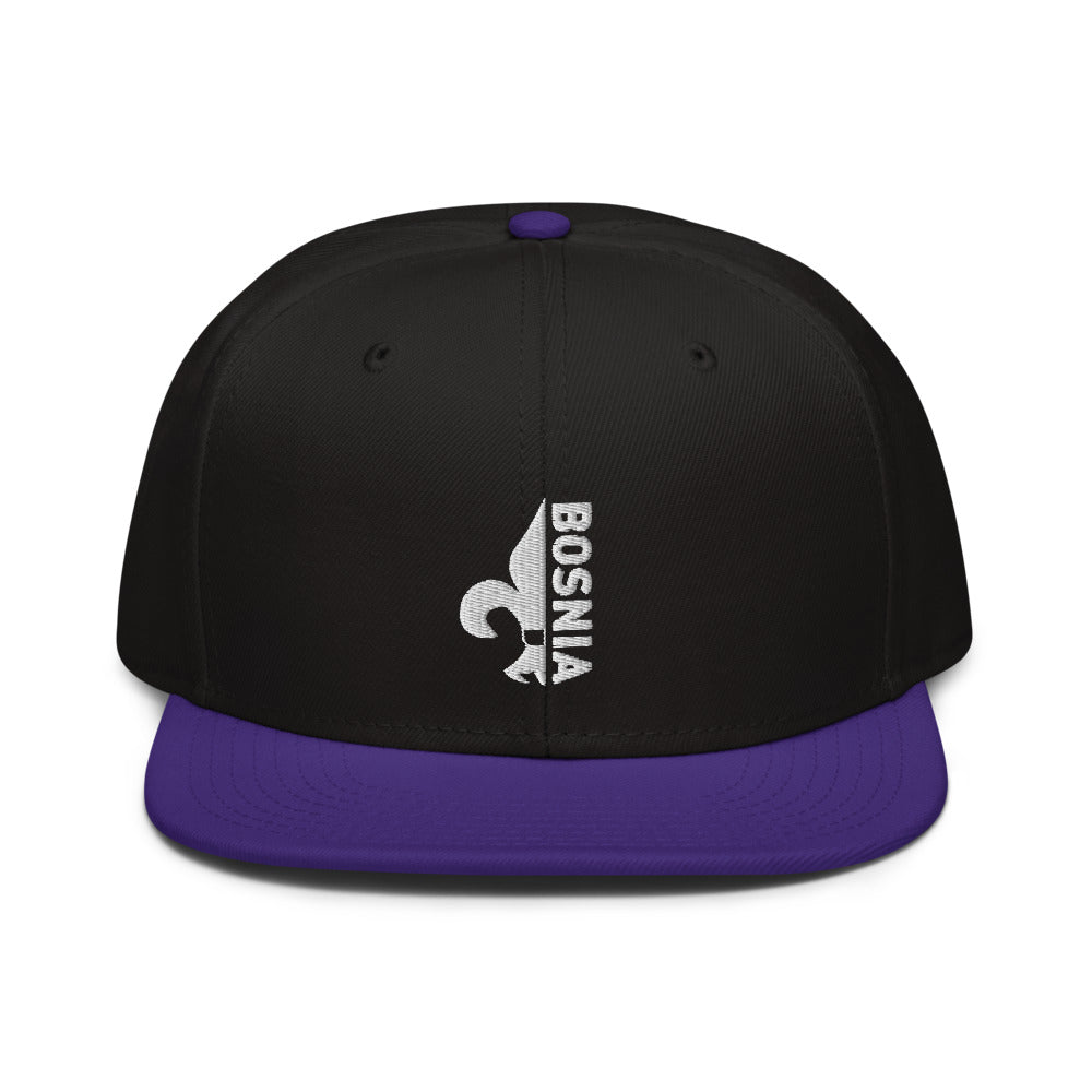 Fleur de Lis Bosnia Snapback Hat