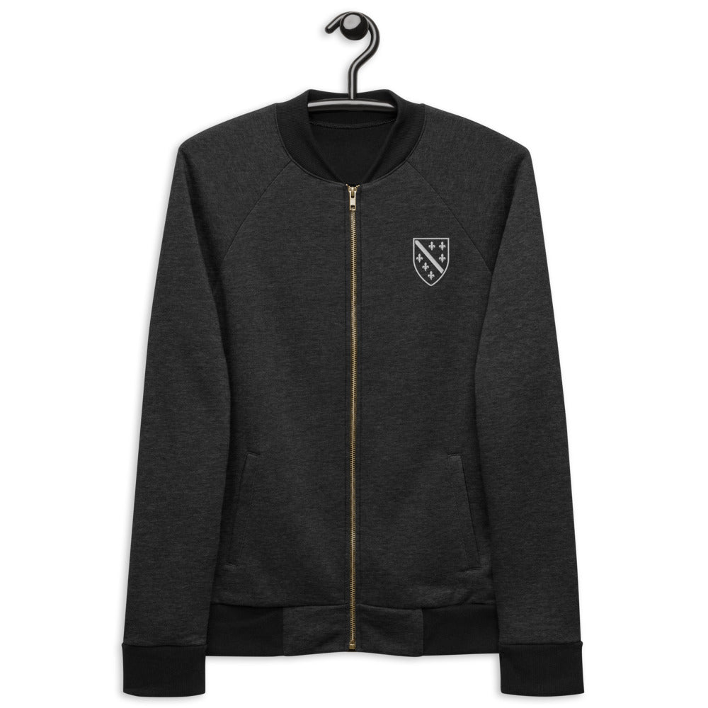 Fleur de Lis Bomber Jacket