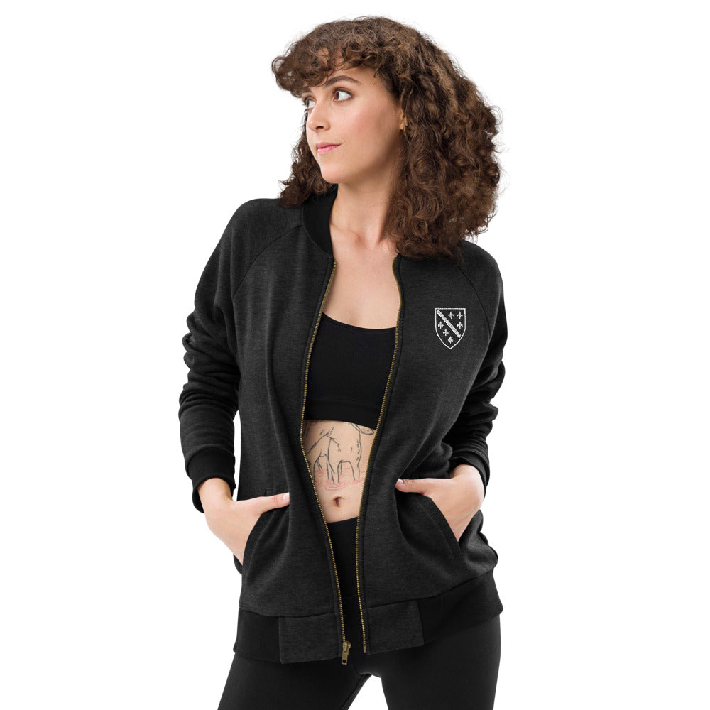 Fleur de Lis Bomber Jacket