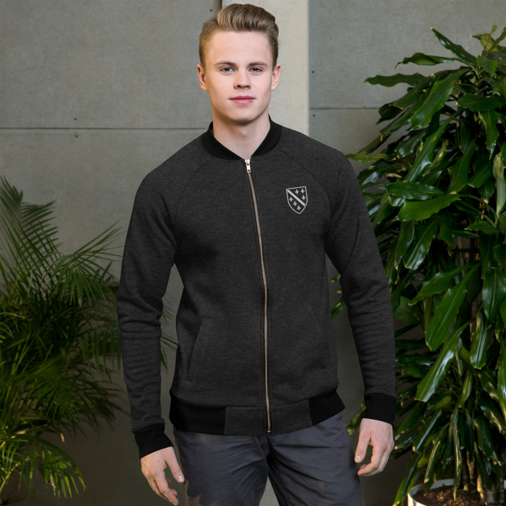 Fleur de Lis Bomber Jacket