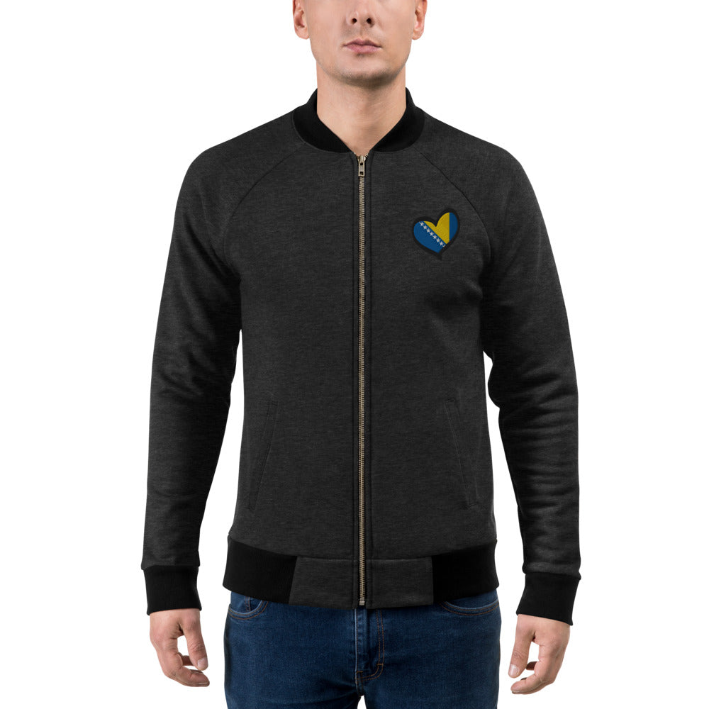 Bosnian Heart Bomber Jacket