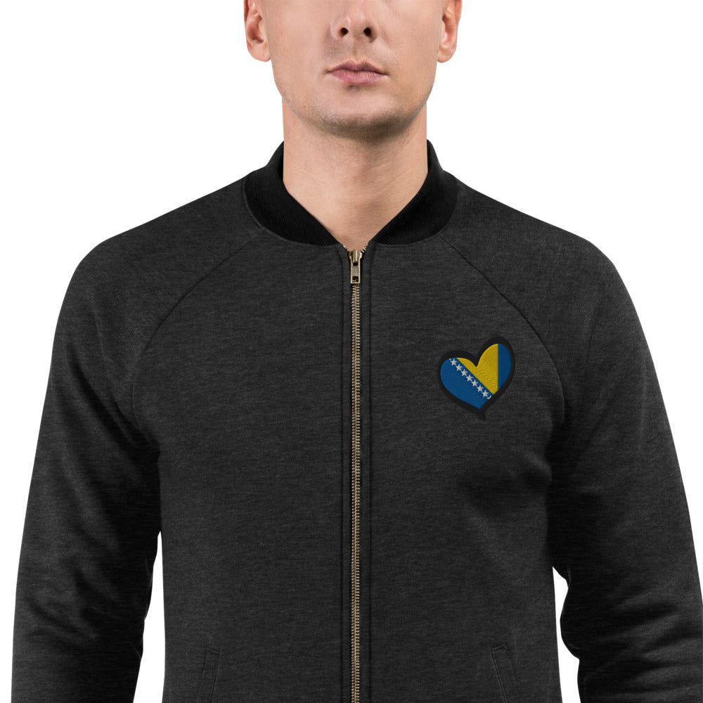 Bosnian Heart Bomber Jacket