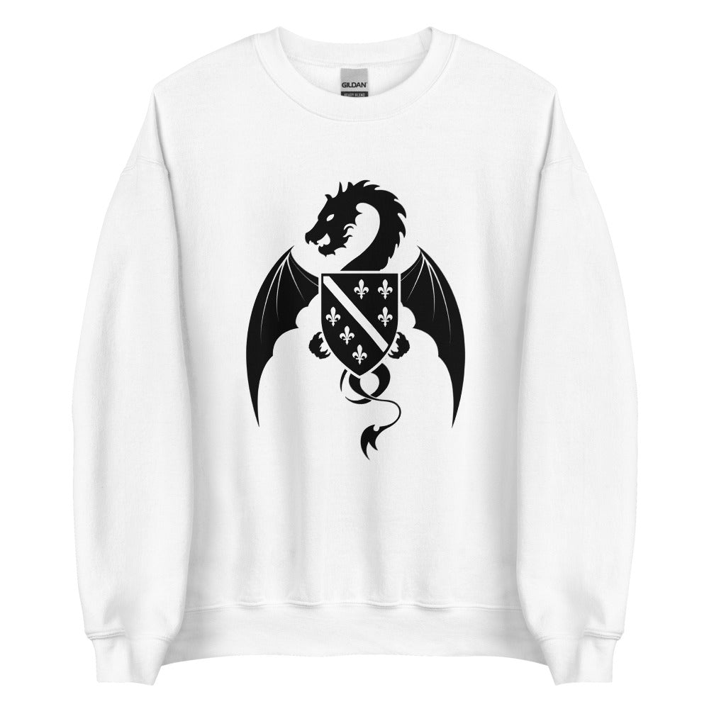 Dragon Fleur De Lis Unisex Sweatshirt