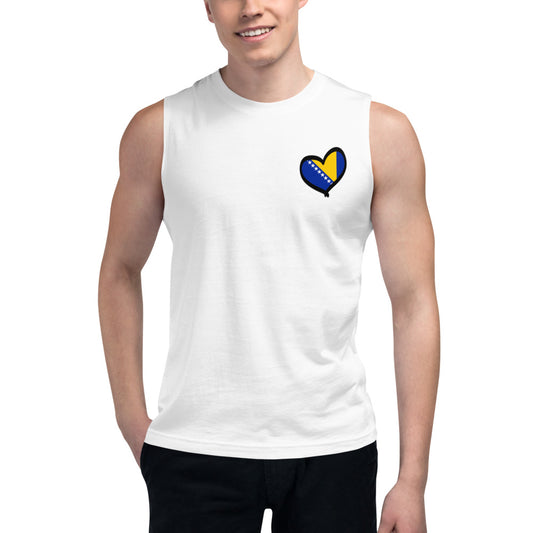 Bosnian Heart Muscle Shirt