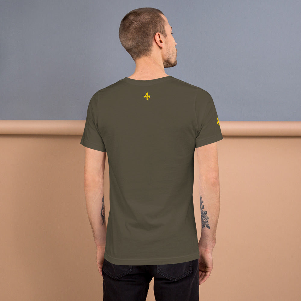 Fleur de Lis Short-sleeve unisex t-shirt