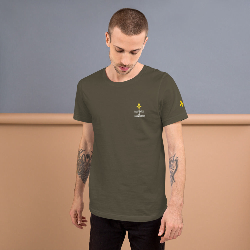 Fleur de Lis Short-sleeve unisex t-shirt