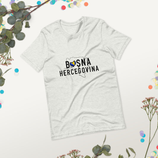 Bosna & Hercegovina Short-sleeve unisex t-shirt