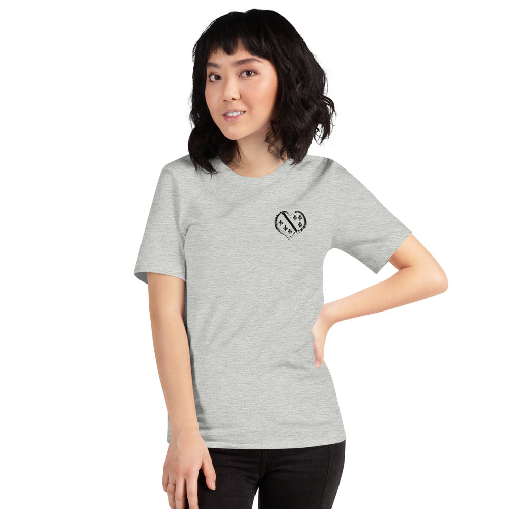 Fleur de Lis Short-sleeve unisex t-shirt