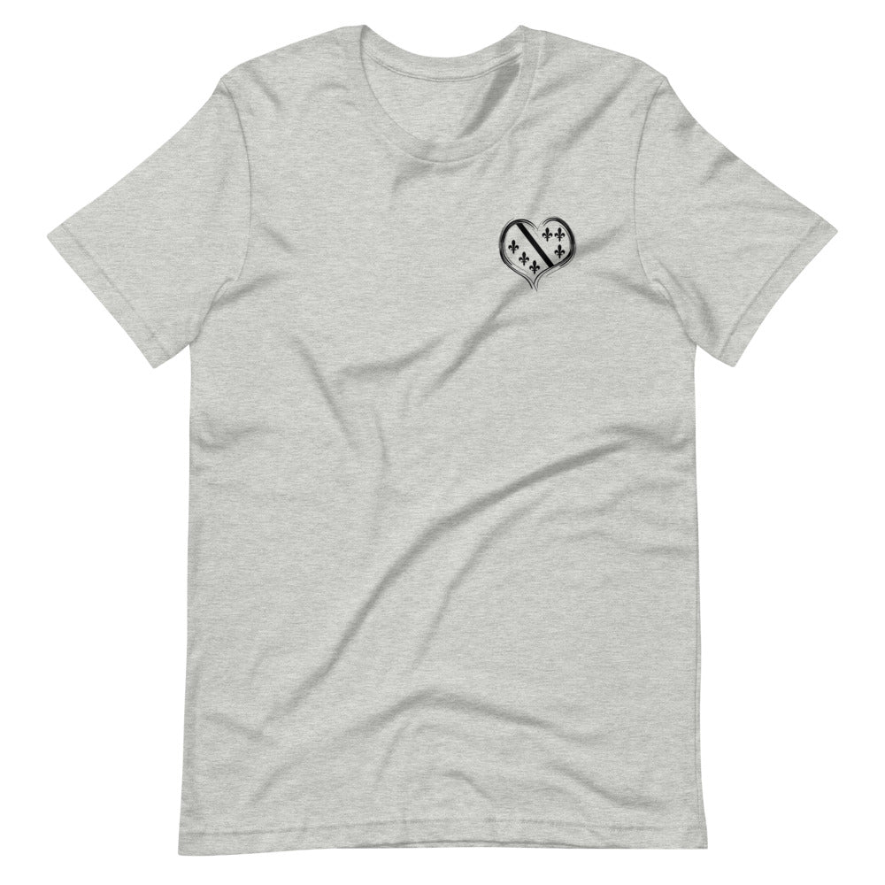 Fleur de Lis Short-sleeve unisex t-shirt