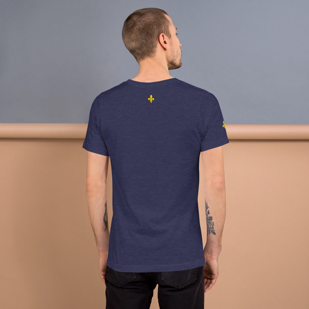 Fleur de Lis Short-sleeve unisex t-shirt