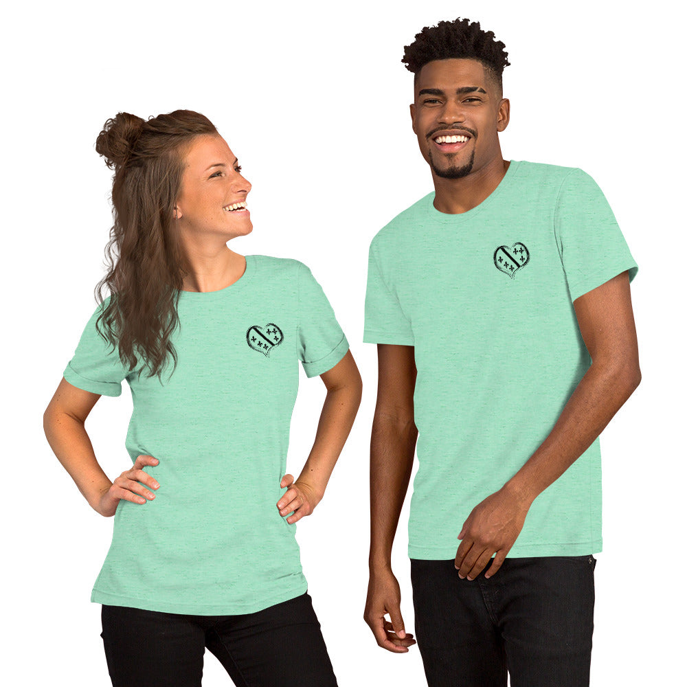 Fleur de Lis Short-sleeve unisex t-shirt