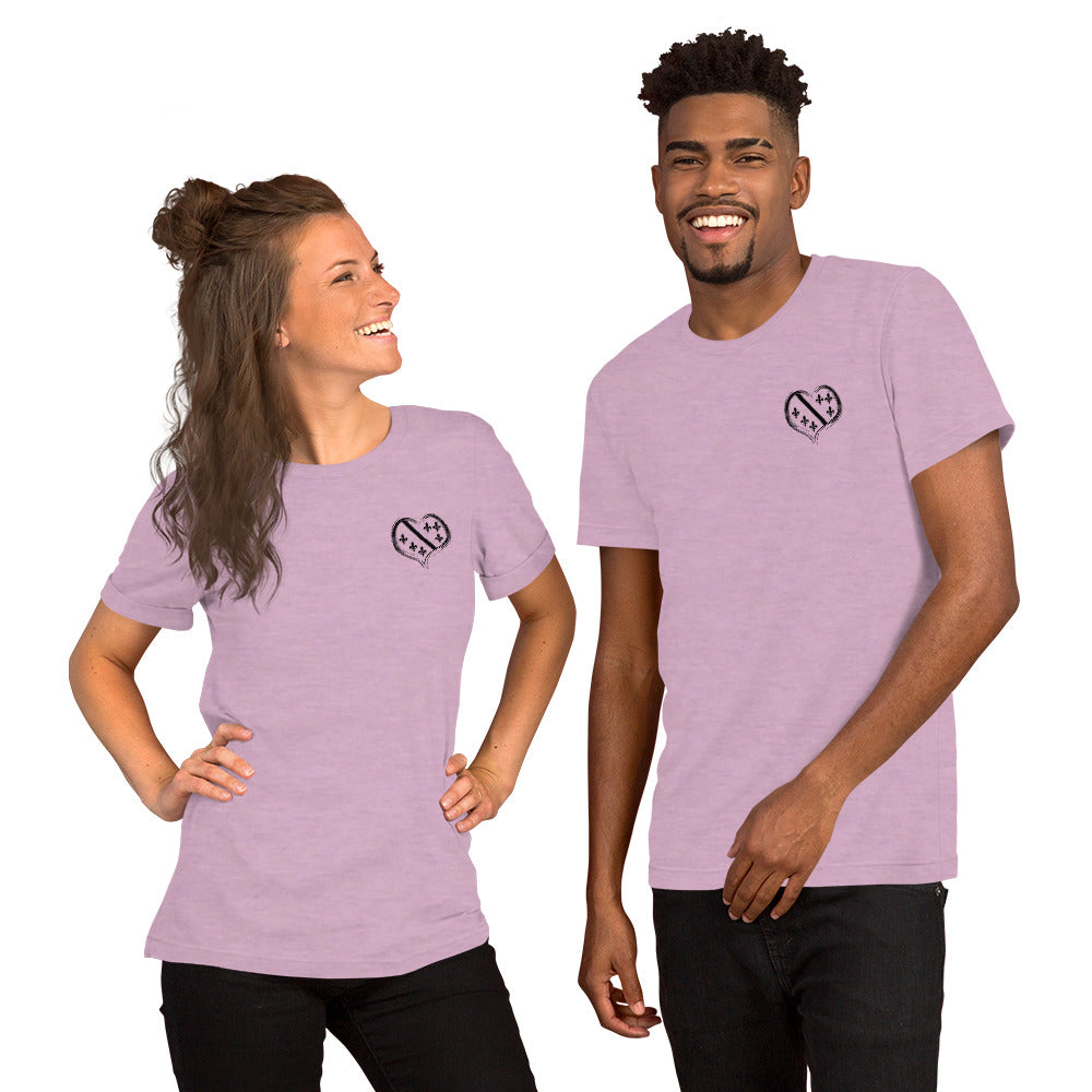 Fleur de Lis Short-sleeve unisex t-shirt