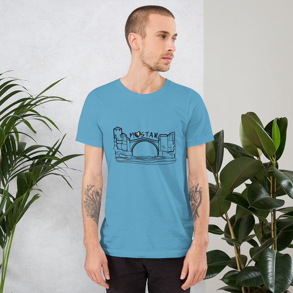 Mostar Short-sleeve unisex t-shirt