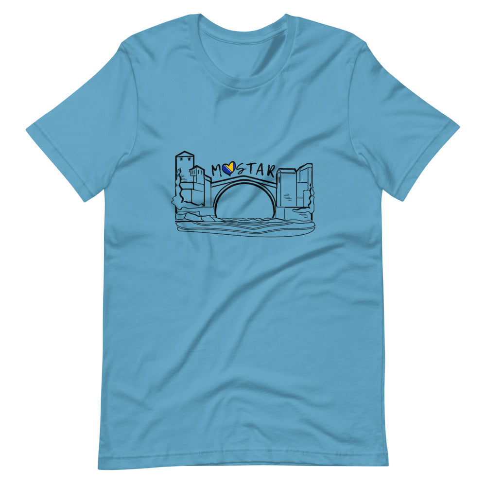 Mostar Short-sleeve unisex t-shirt