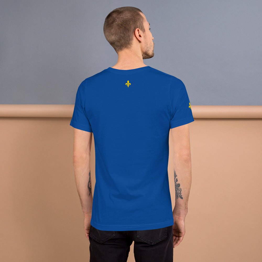 Fleur de Lis Short-sleeve unisex t-shirt