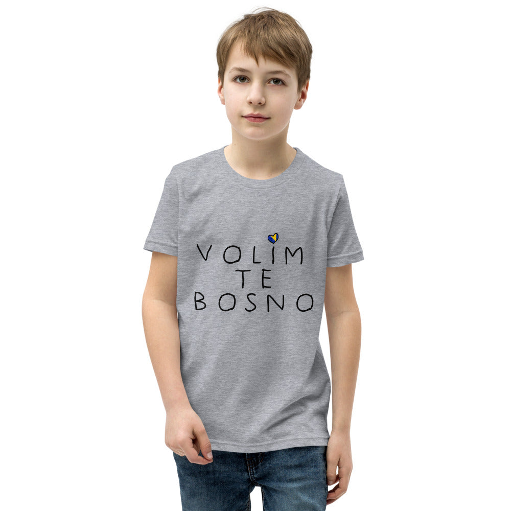 Kids Volim Bosnu Short Sleeve T-Shirt