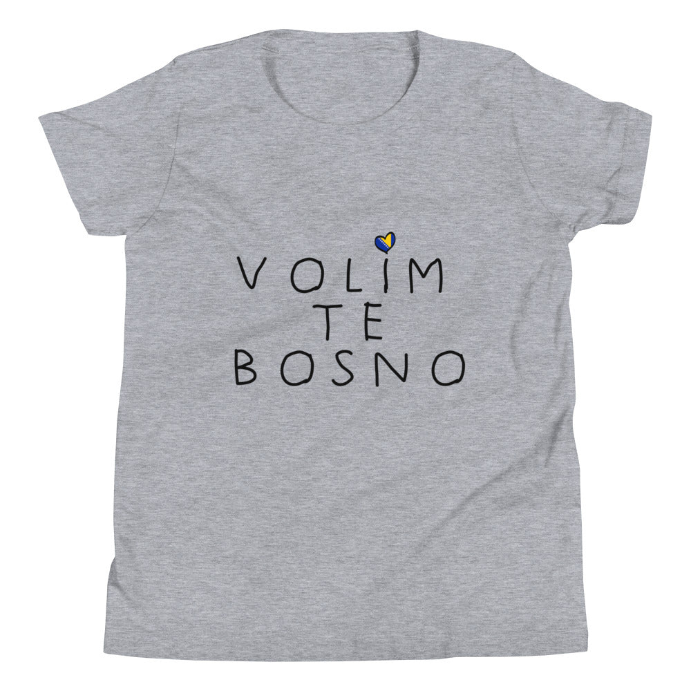 Kids Volim Bosnu Short Sleeve T-Shirt